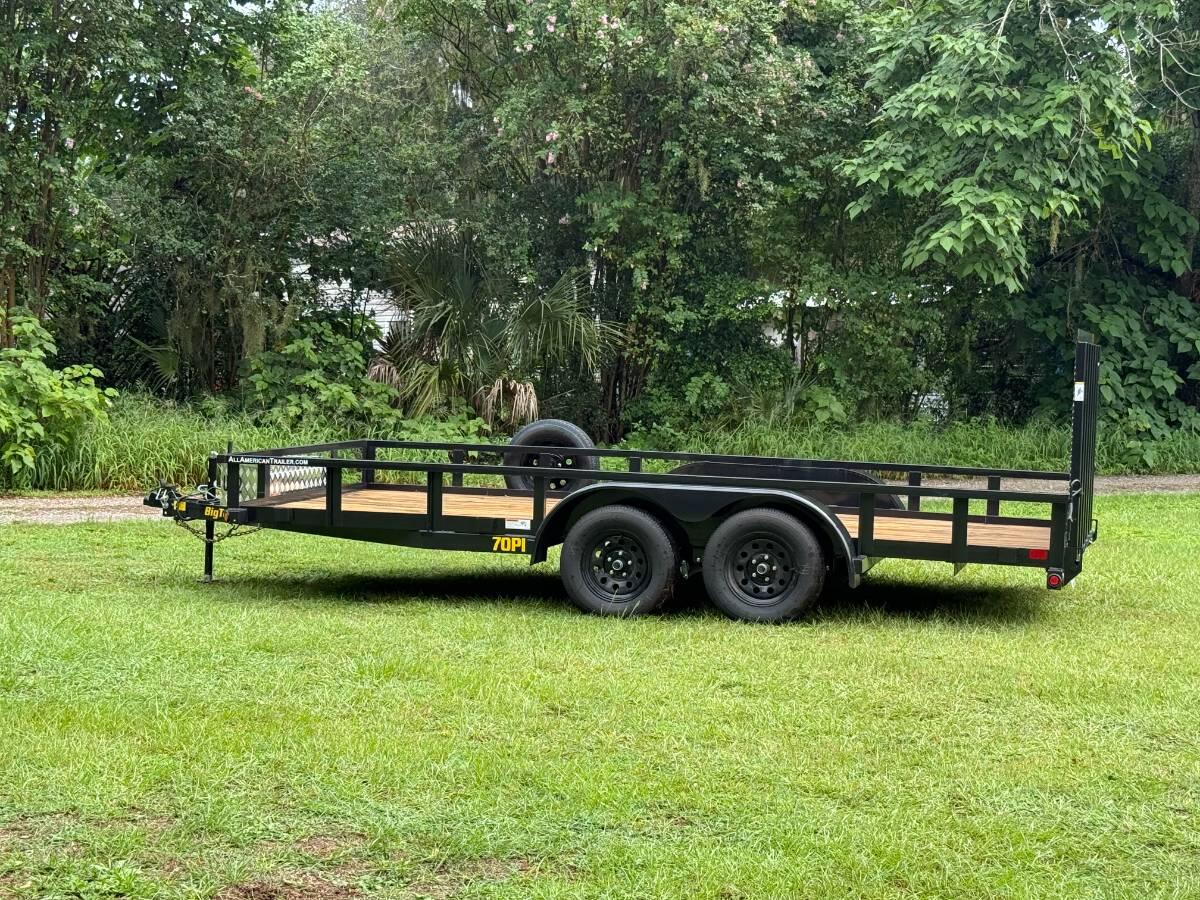 2026 Big Tex 16' Utility Trailer - 7k
