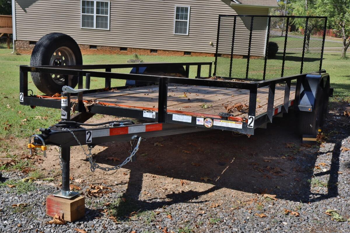 2026 Triple crown 7x16 utility 7k lbs