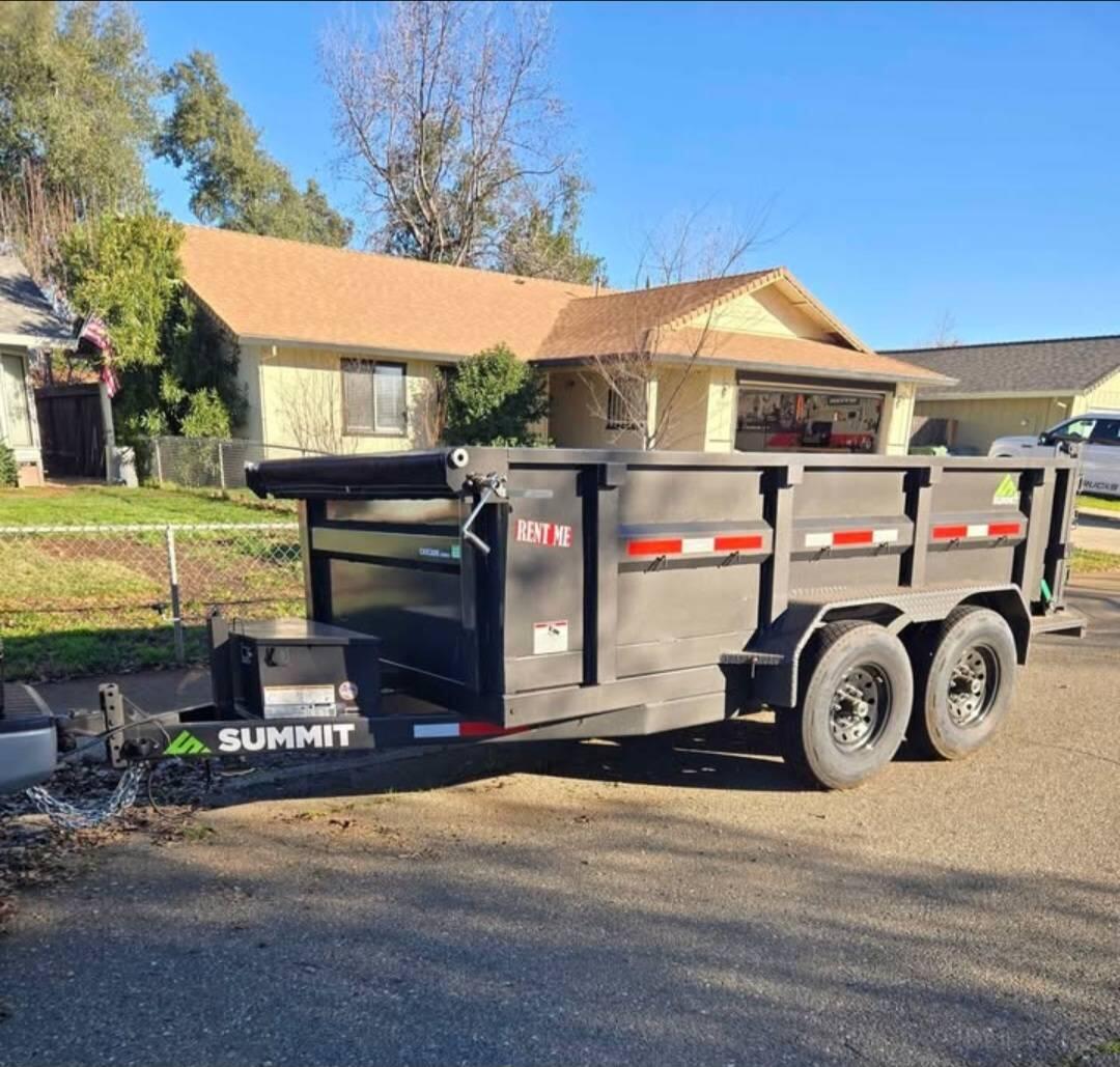 2025 Summit 6x12 summit dump trailer.