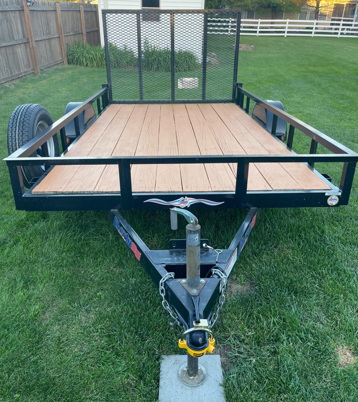 2022 Liberty 7x12’ heavy duty trailer