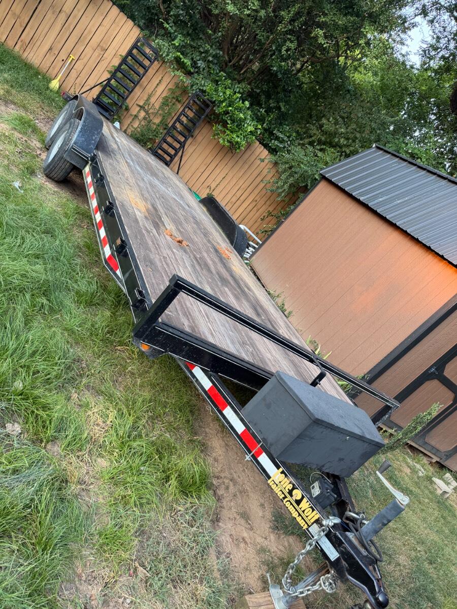 2023 Lone wolf 22ft lone wolf 10k lb trailer