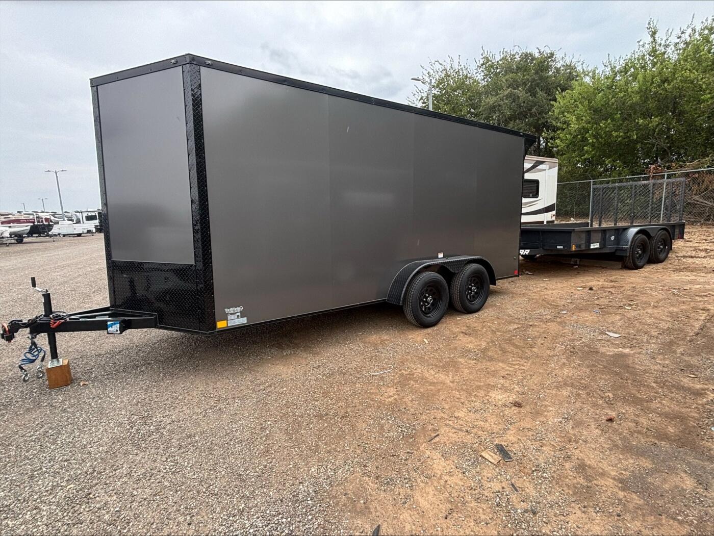 2026 Sawyer Cargo 7x16 Enclosed Tandem