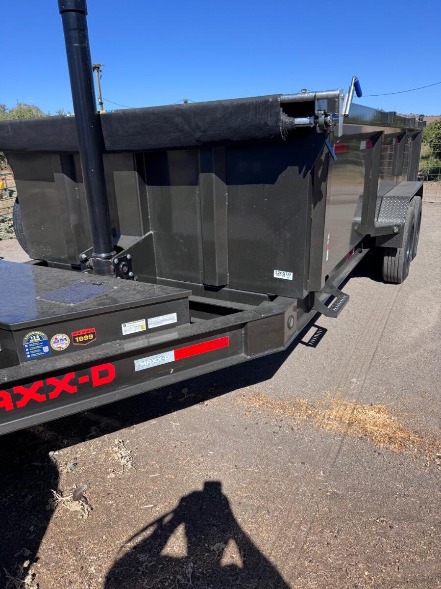 2026 MAXX D 7x16 dump trailer