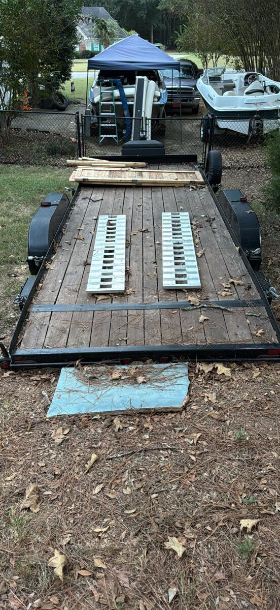 2021 Big Tex 20’ car hauler. 18’ with 2’
