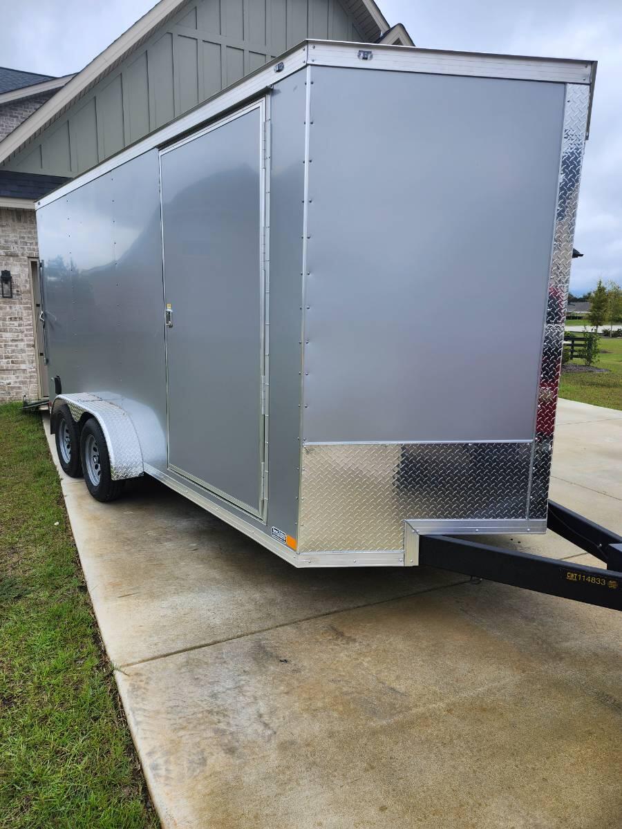 2027 Covered Wagon 7x16 enclosed