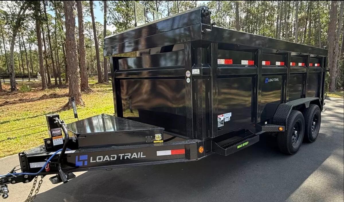 2025 Load Trail LLC 16’ Heavy-Duty Hydraulic Dump
