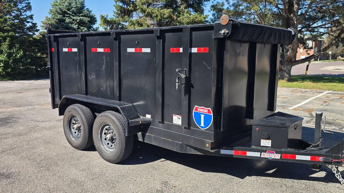 2025 Interstate Load runner 12k trailer with 4ft walls