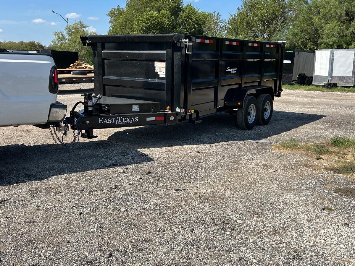 2026 Silvertrailer 16x7 4’ walls dump trailer