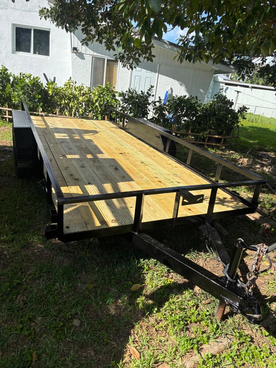 2016 L27Rent Utility Trailer double axle
