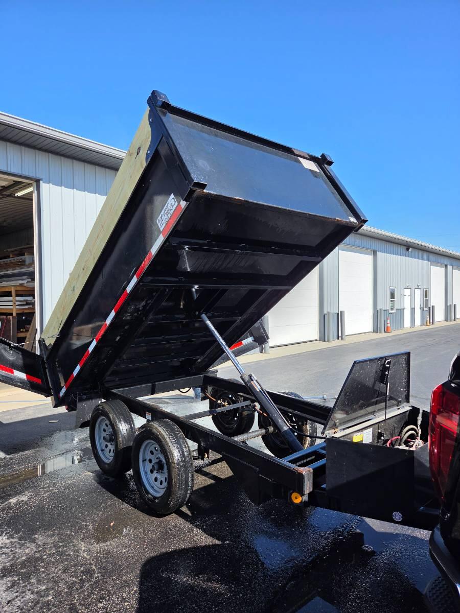 2020 Quality Steel and Aluminum 6x10 dump trailer