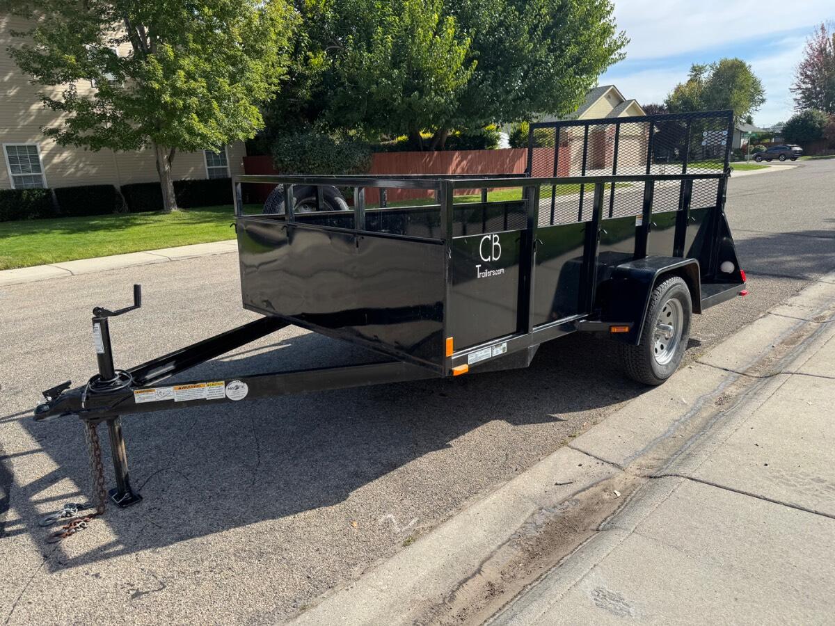 2018 C & B UT610-SA 6x10 Utility Trailer