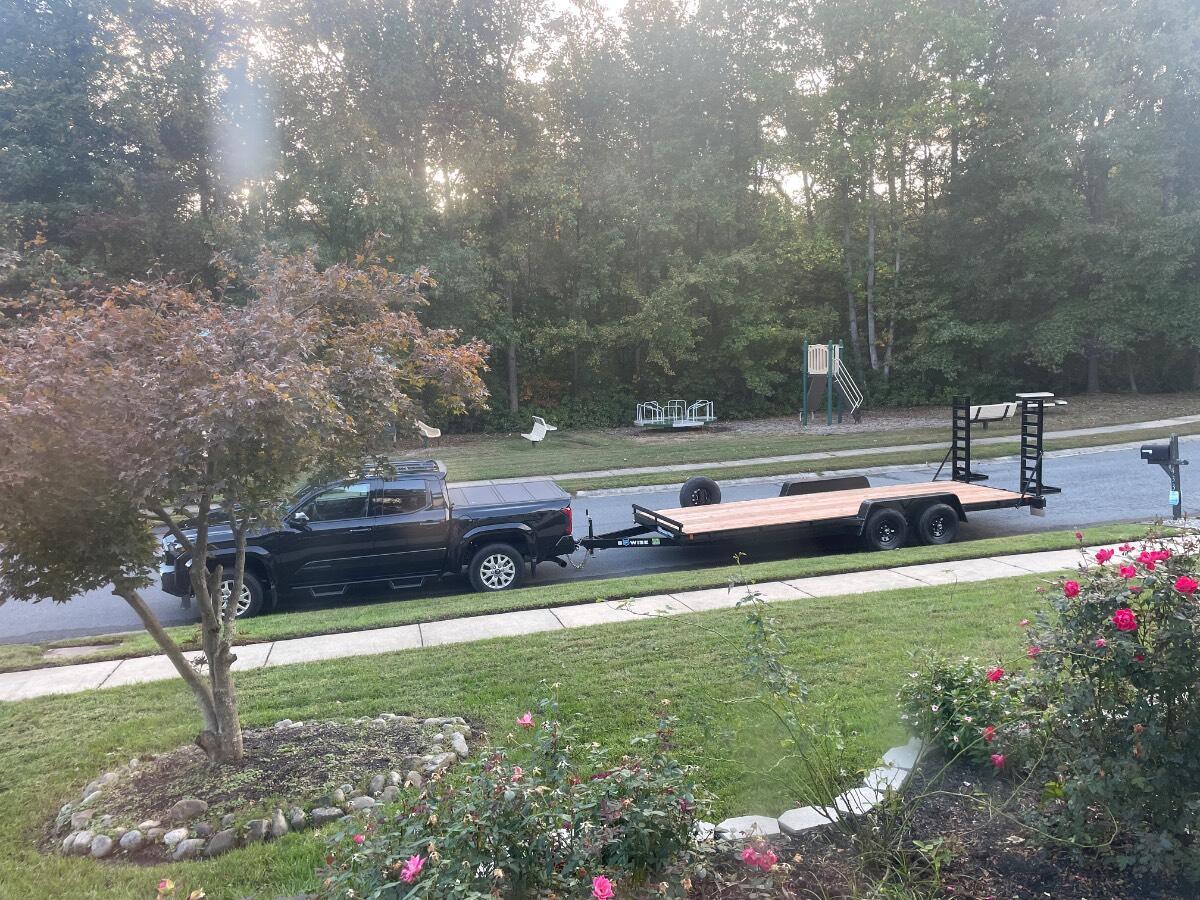 2026 Bwise 7x20 equipment hauler 10krated