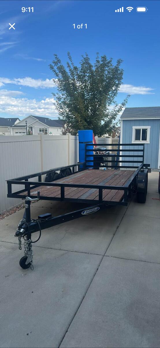 2023 Zieman 22FT Utility trailer