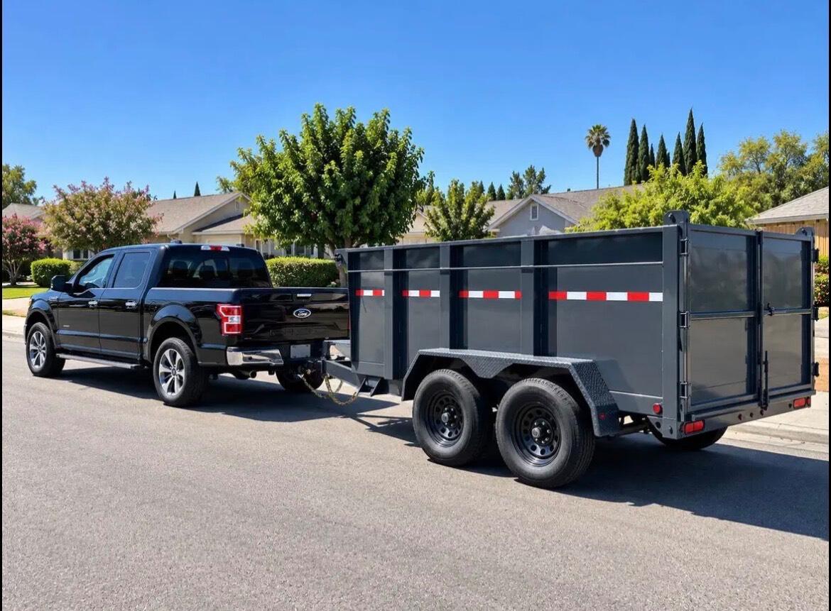 2026 Iron Panther 🚛 7x14 Dump Trailer Rental