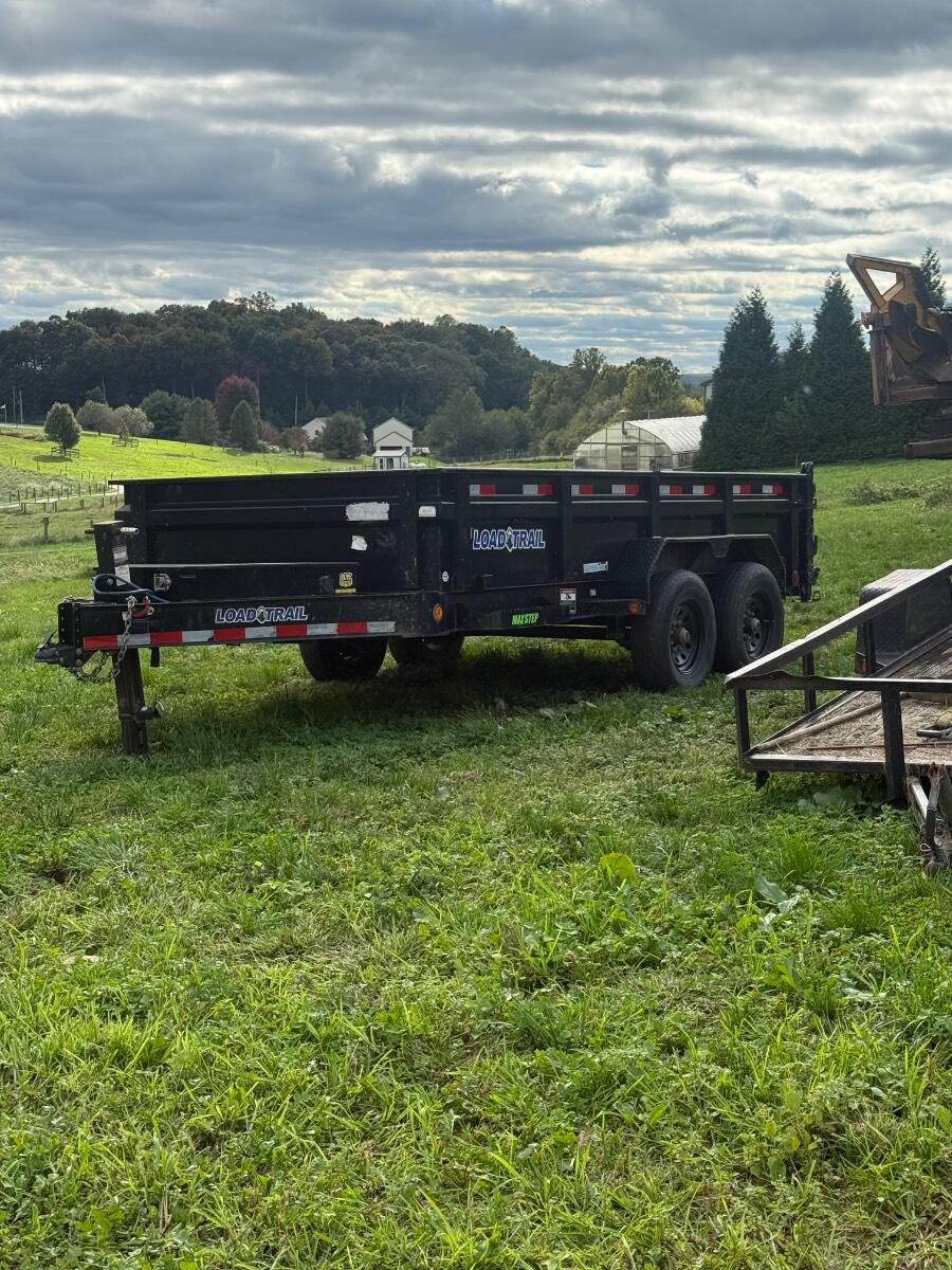 2024 Load trail 14’ dump trailer