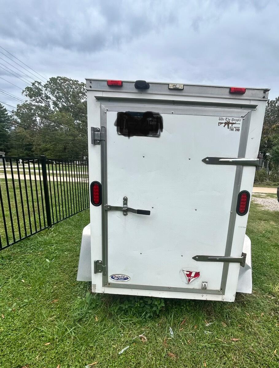 2012 Wels 4x6 Enclosed Trailer