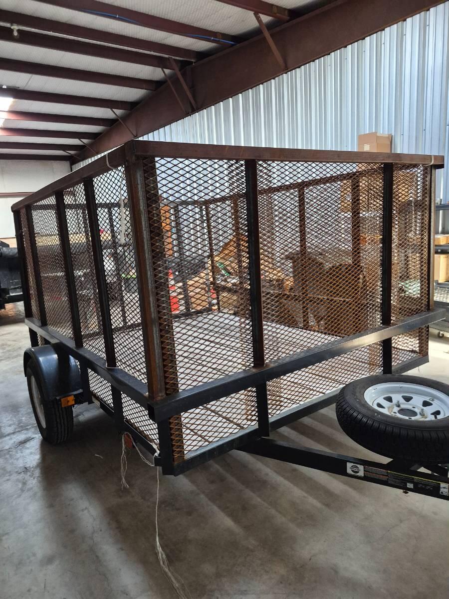 2021 CarryOn 8 foot cage trailer