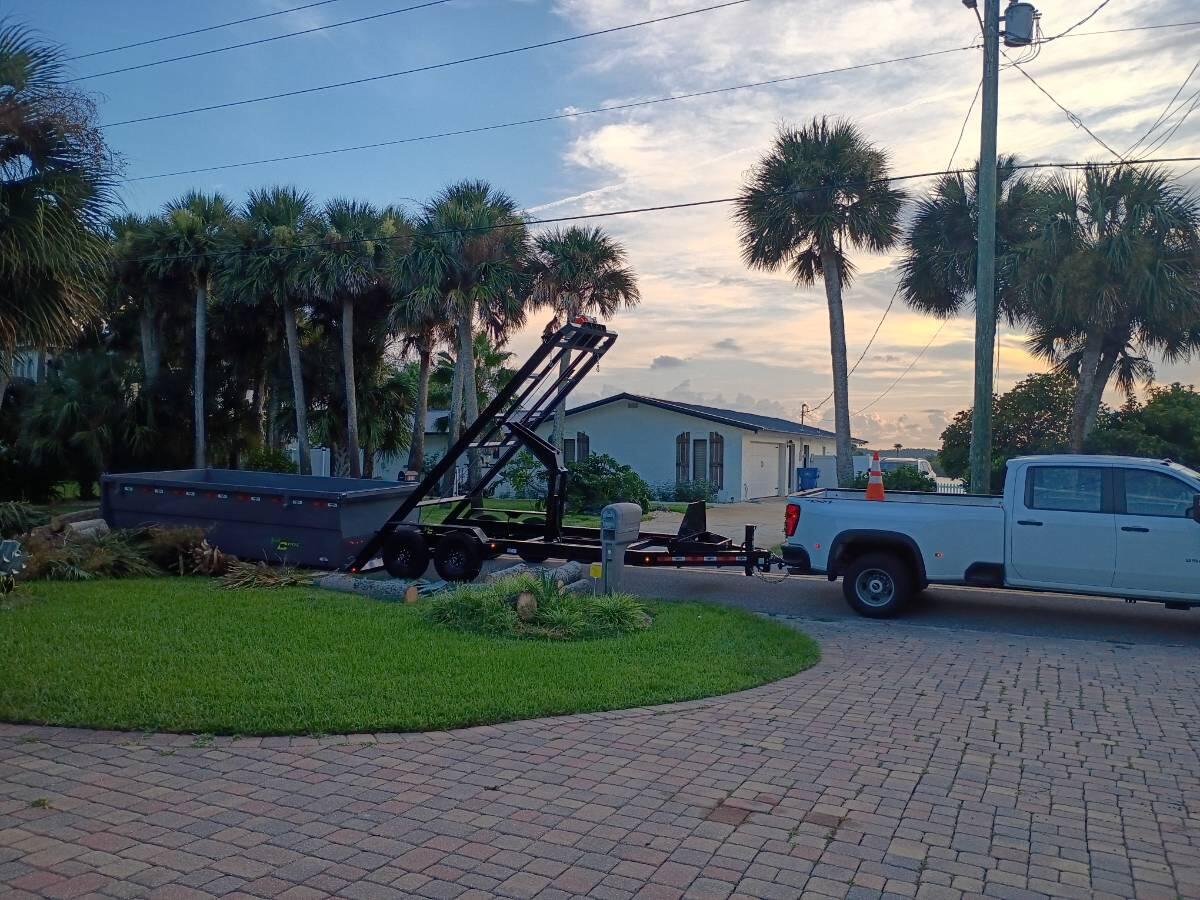 2027 Hardcore Dumpster Trailer, 16 yard