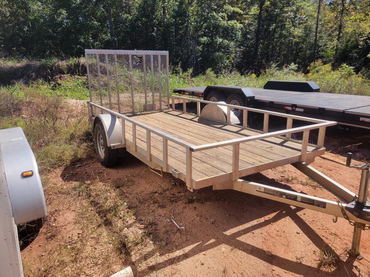 2020 Aluminum 6x12 6x12 utility trailer