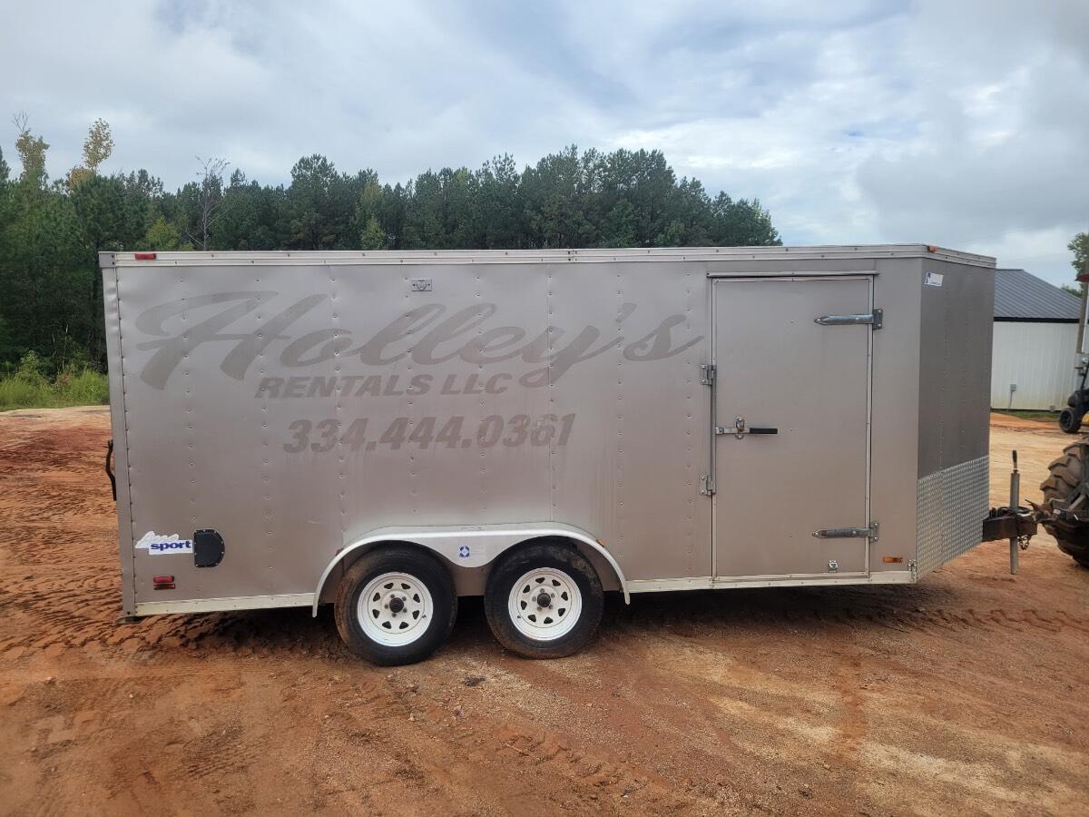 2017 Enclosed Trailer 7x16’ Enclosed trailer