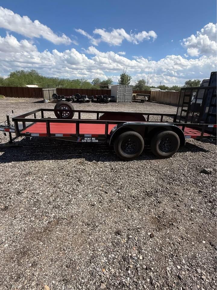 2027 AWC Utility Trailer 16ft Long x 83 Inches Wide