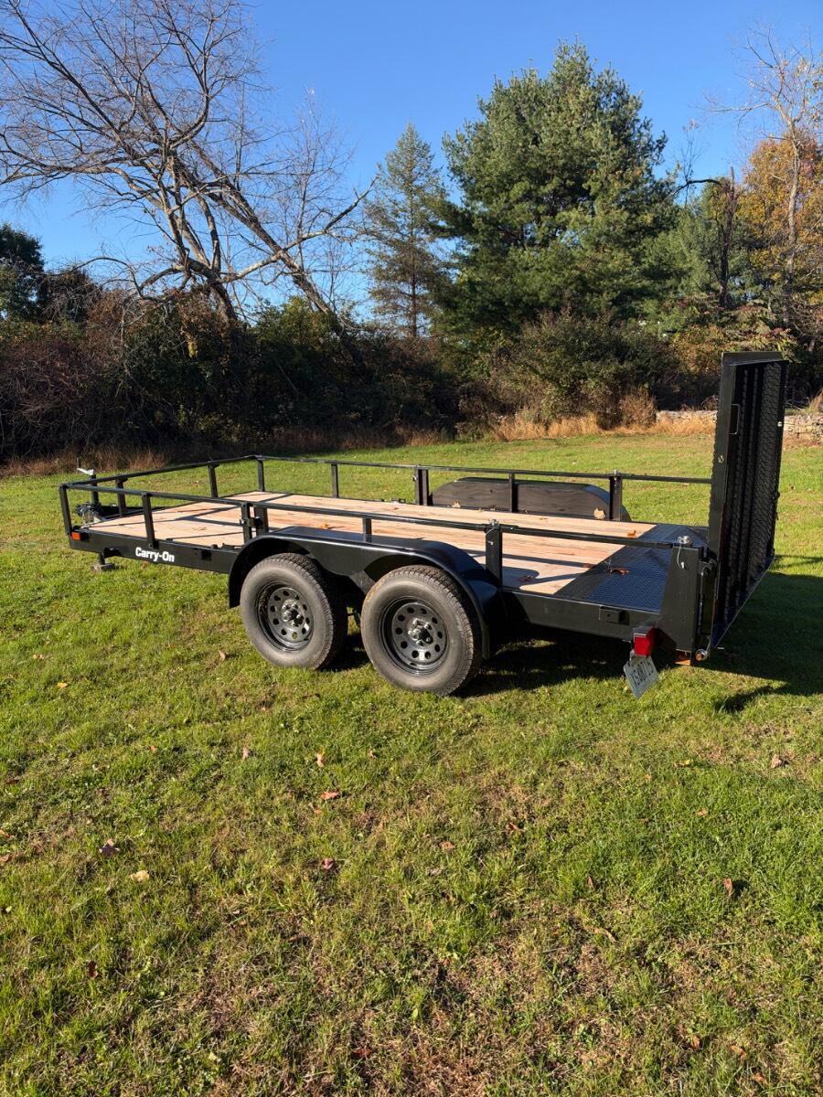 2026 Carry-on 6 x 14ft. Tandem Axle Smart Fold Utility Trailer