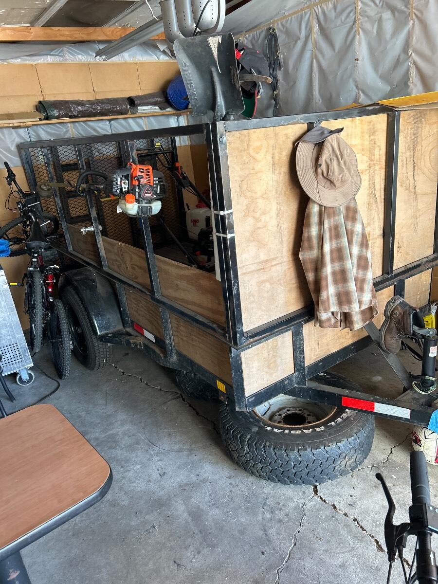 2023 C & M single axle Utility trailer