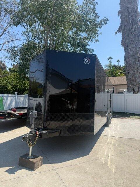2026 SGAC Carrier 25' Box Enclosed Trailer 10k