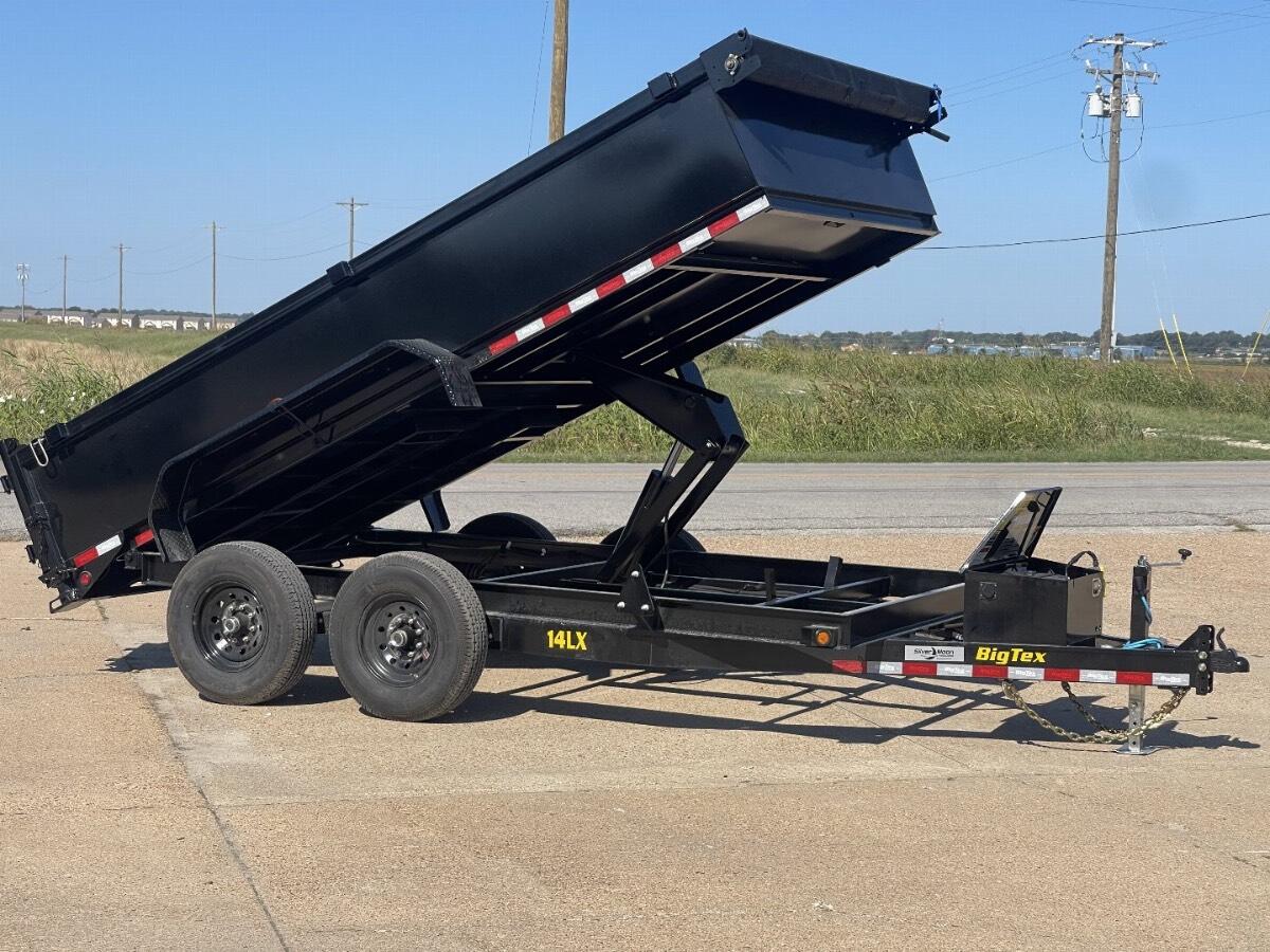 2026 Big tex 14lp 14ft dump trailer