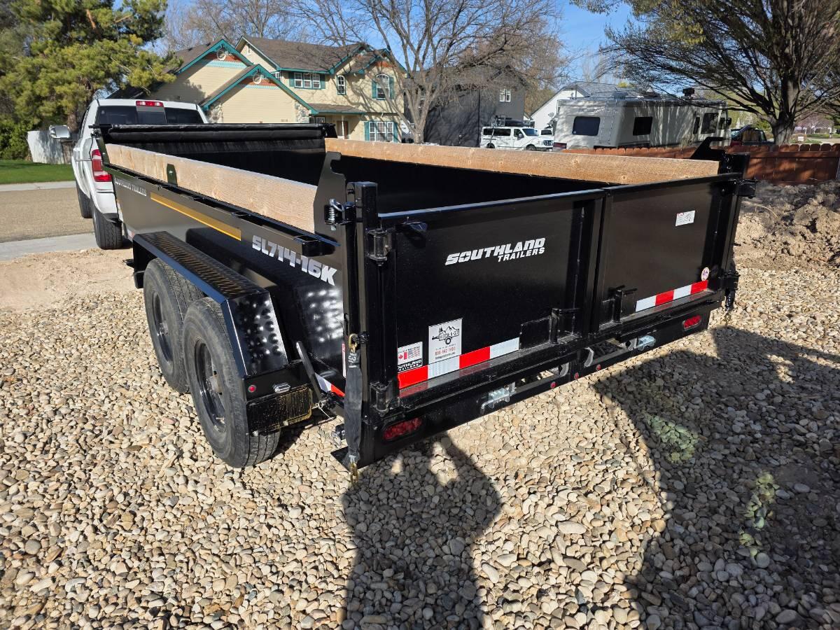 2024 Southland 7x14 16k dump with spreader