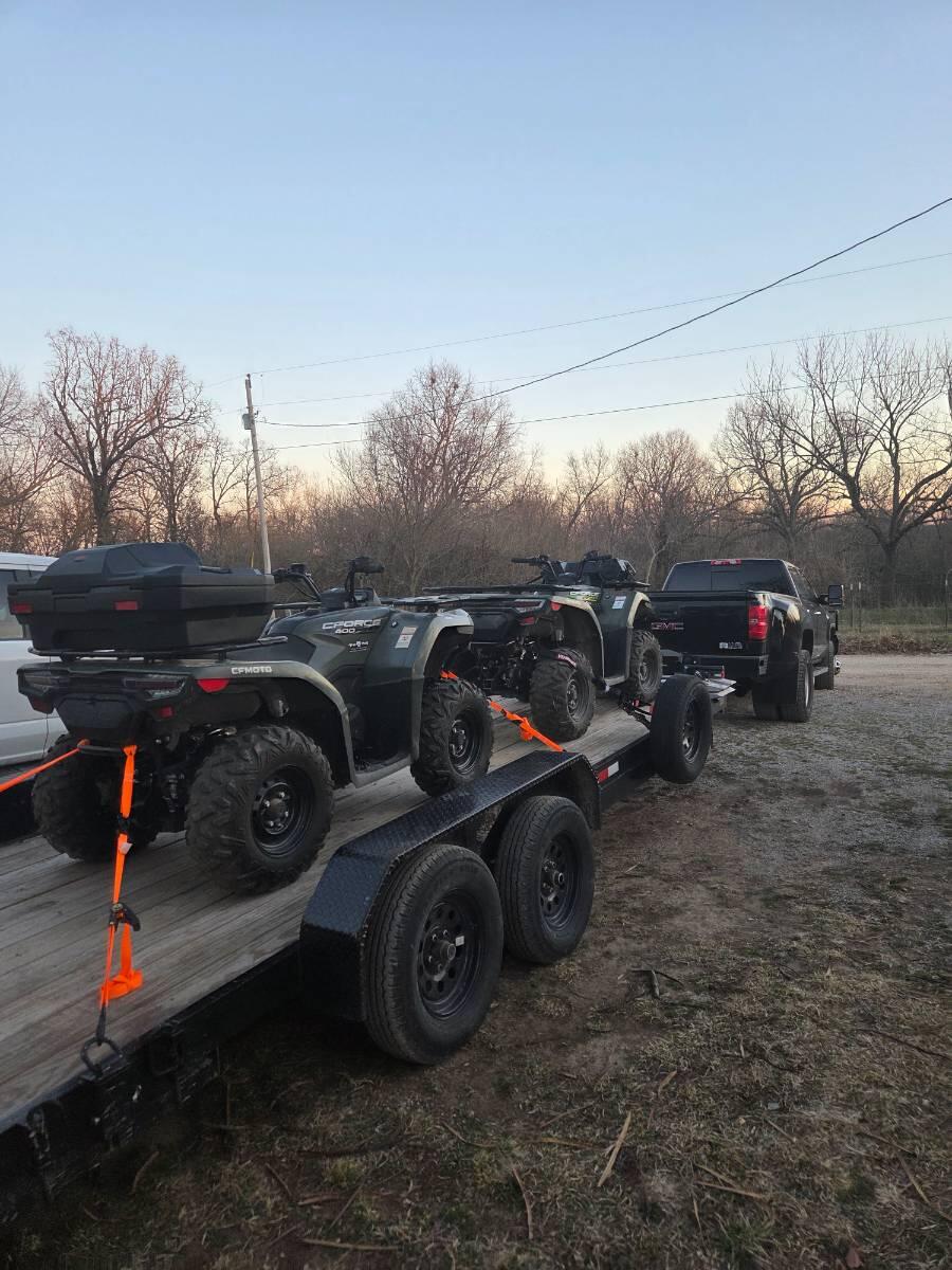 2025 Stag Car hauler with dove tail,