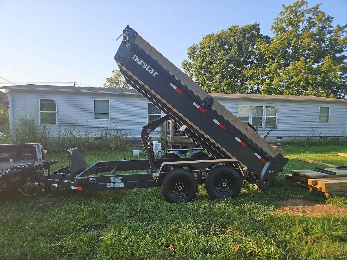 2025 Norstar 7x14 dump trailer