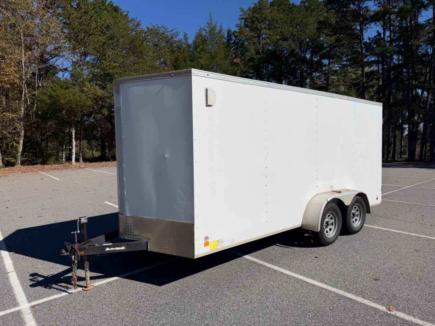 2018 Forest River 7x16 Enclosed E-Track & Straps