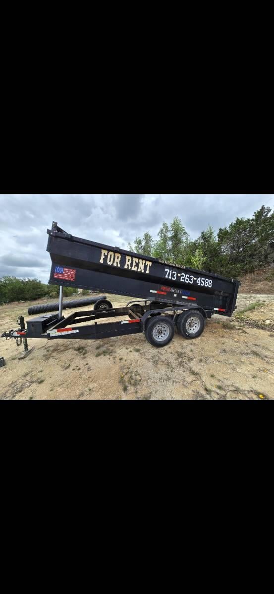 2021 U.S. built trailers Trailer 16ft dump trailer with ramps