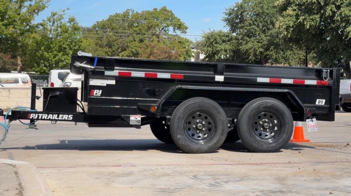2027 PJ Trailers D5 60"x10’ Dump Trailer 7K