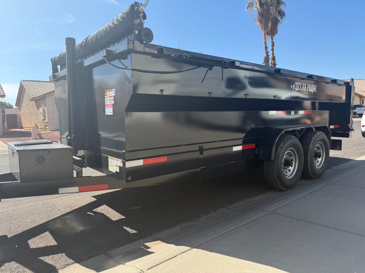 2026 Texas Pride Heavy duty dump trailer 6tons