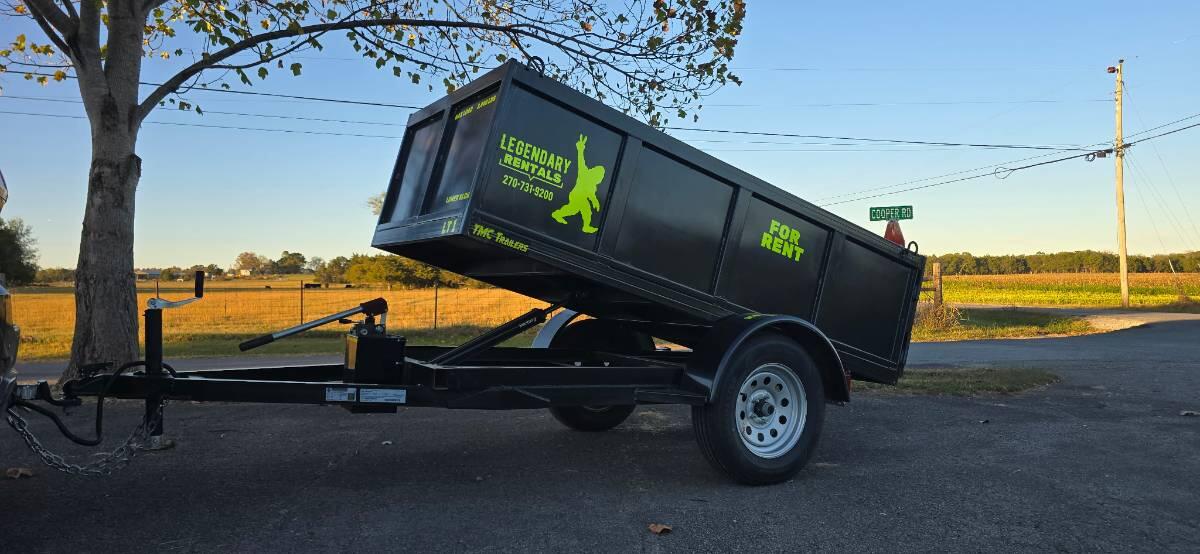 2023 Pro Tech 4x8ft with Hydraulic Dump Bed