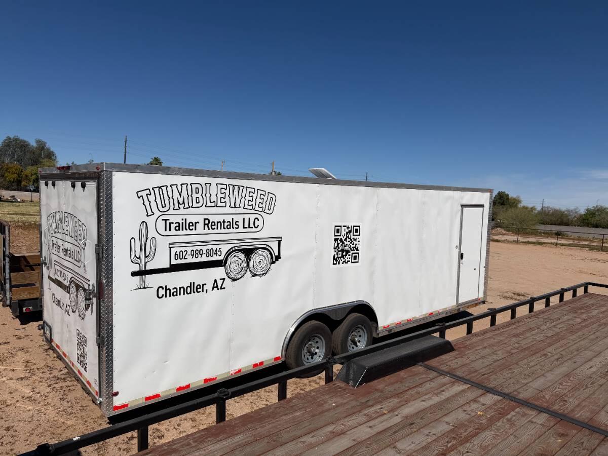2017 ARISING ENCLOSED/CAR HAULER