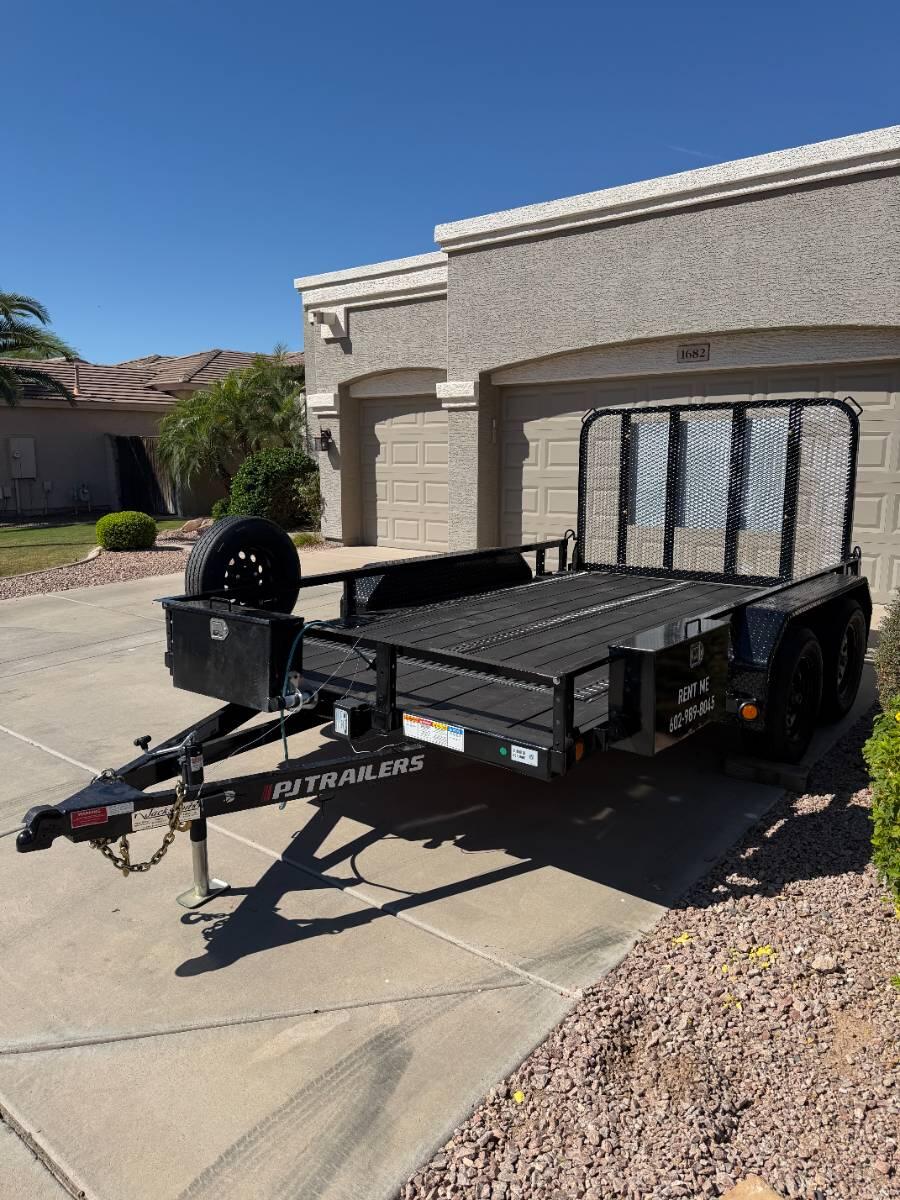 2026 PJ TRAILER 12' UTILITY TRAILER