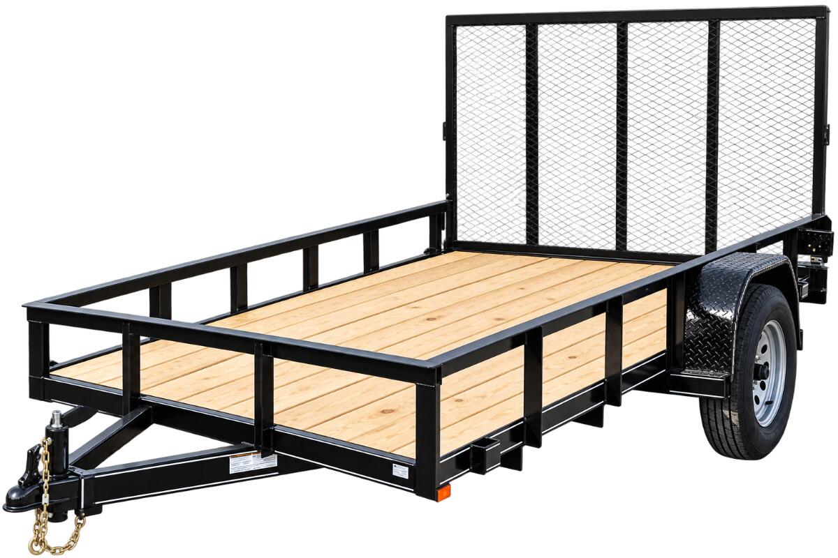 2023 Double A 6x12 Utility Trailer with Gate