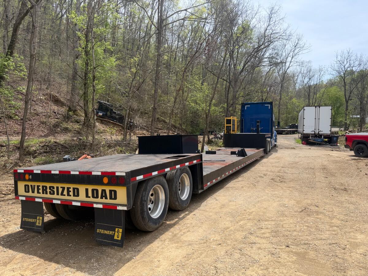 2024 Low boy flat 53 ft and 56ft Haul anything behind a semi!