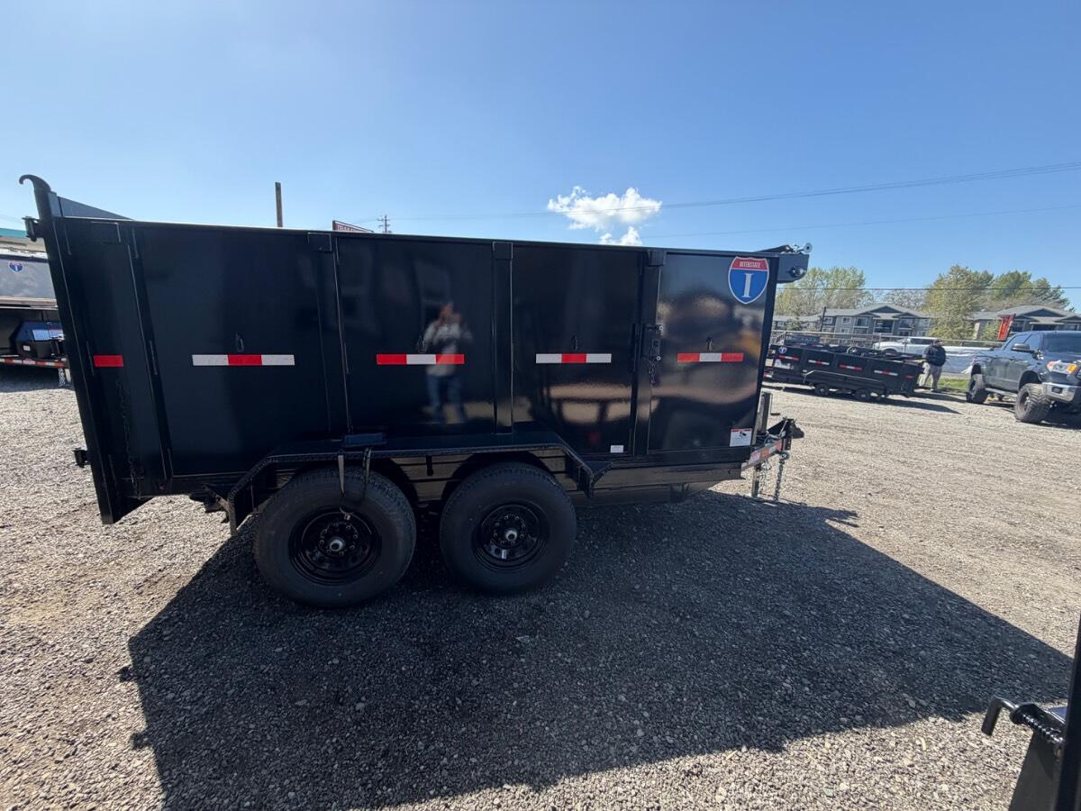2026 Interstate 6x12  dump trailer with 4 feet