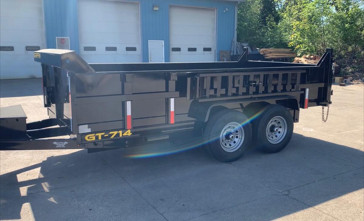 2019 Griffin 7’x14” Dump Trailer