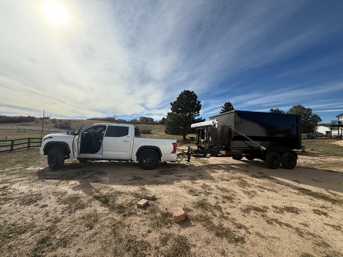 2026 Texas Pride Rolloff dumpster trailer