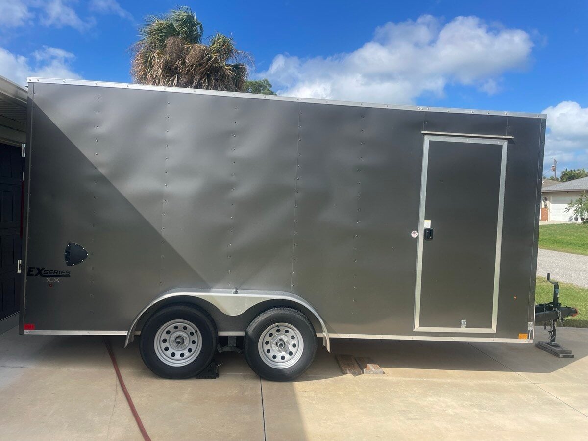 2025 Cargo Express By Novae EX Series DLX Enclosed 7’x16’ Trailer