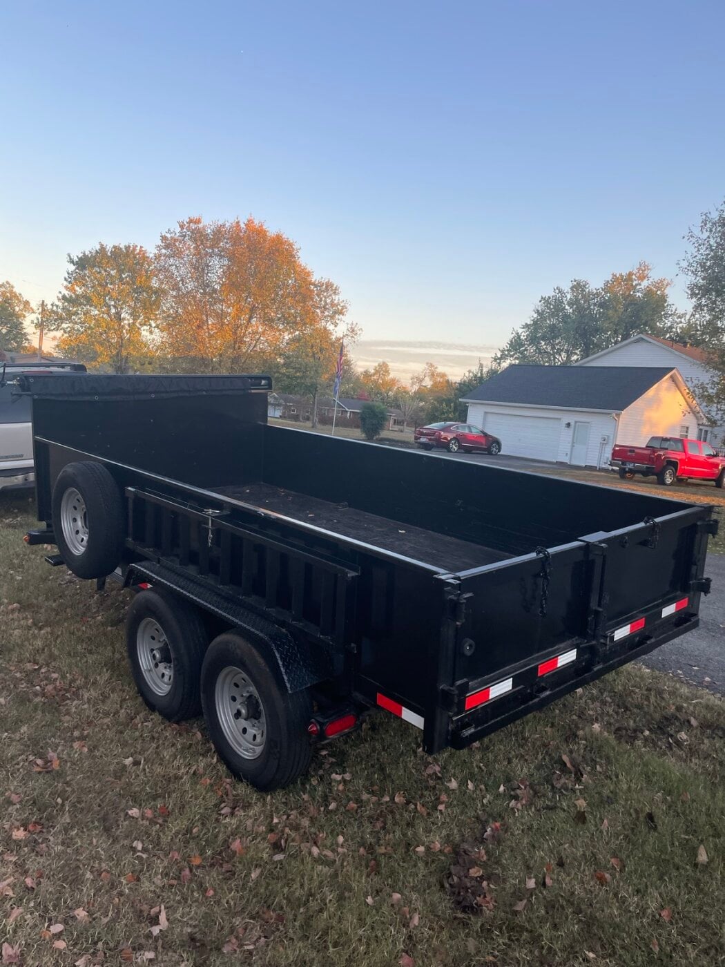 2026 Gator Made 14lp 7x14 Dump trailer with 14k gwr