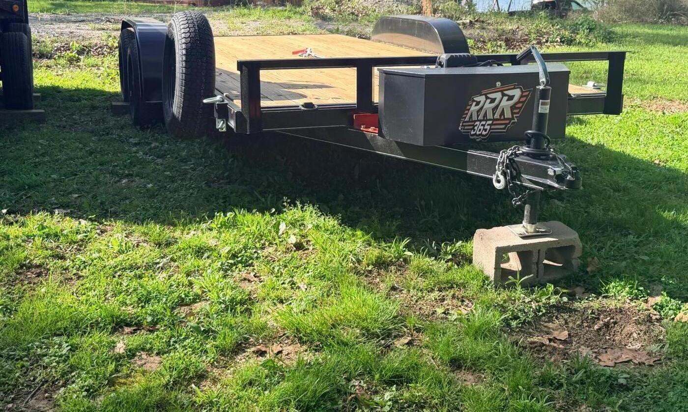 2025 Native Trail Car Hauler 83”x18’ Car Hauler - 12K winch