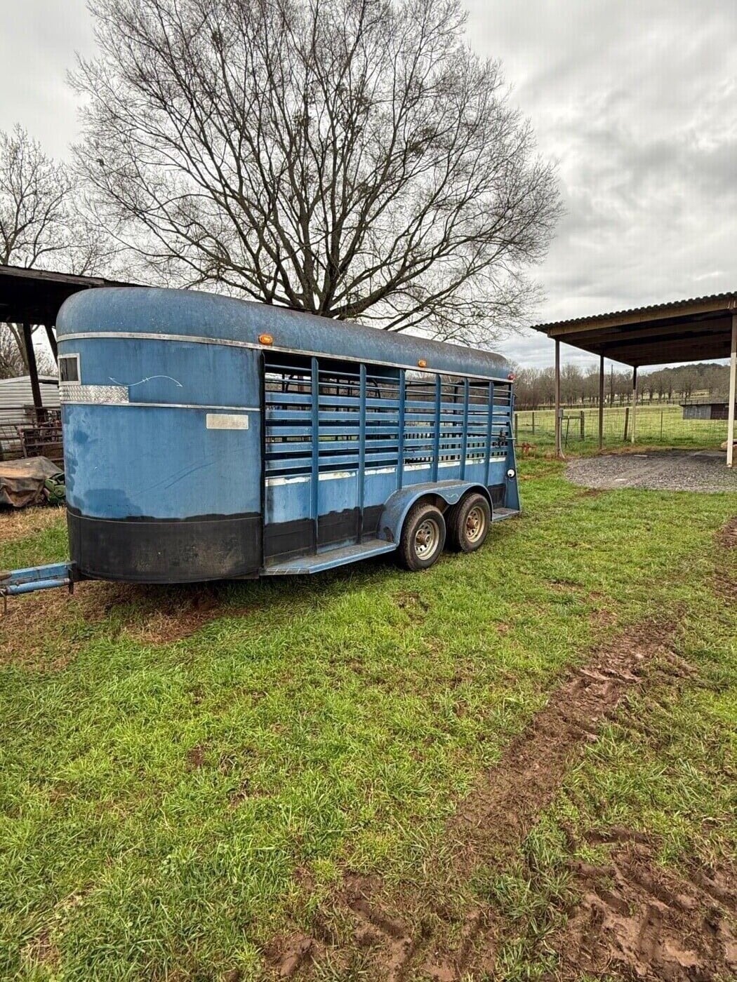 2000 General 6x14 Livestock Trailer