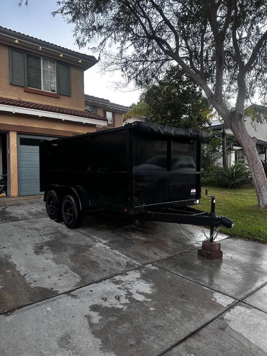 2026 Stellar Dump Trailer 8x12x4 10k Max