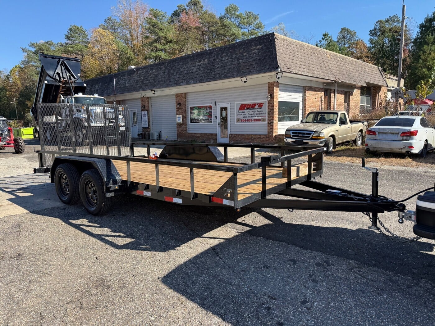2025 TrailTech  7x16TA 16' Tandem Axle Trailer